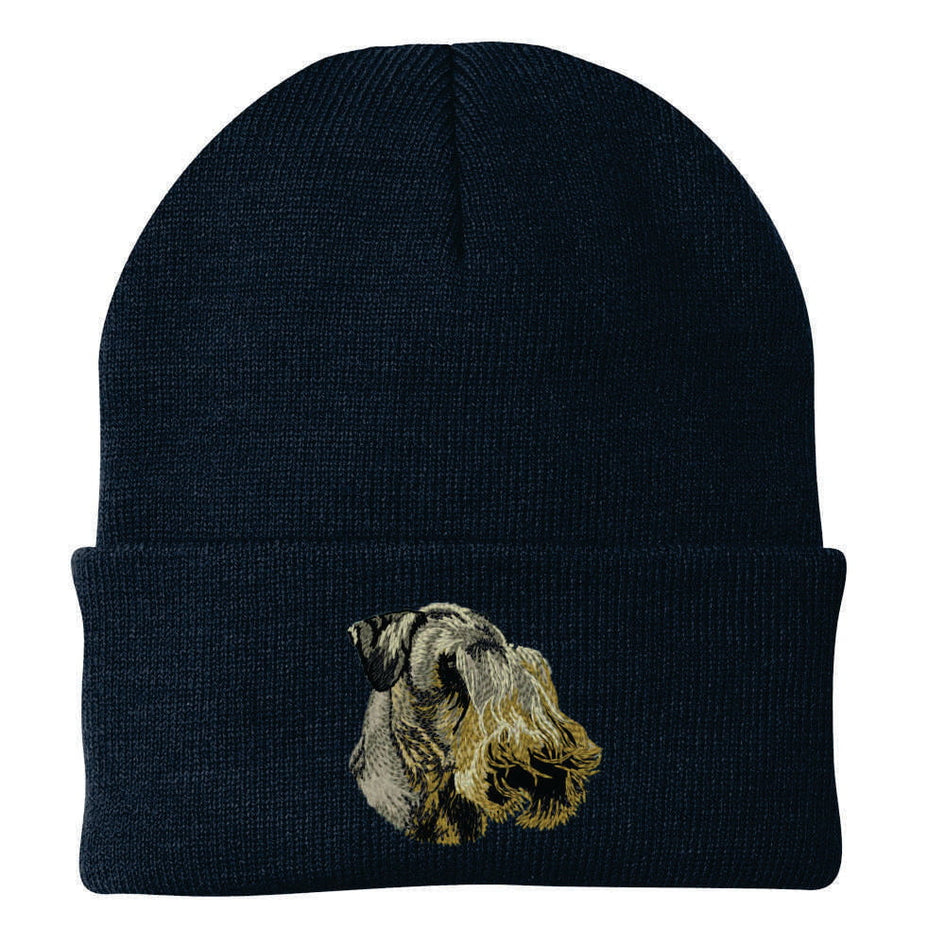 Cesky Terrier Embroidered Beanie