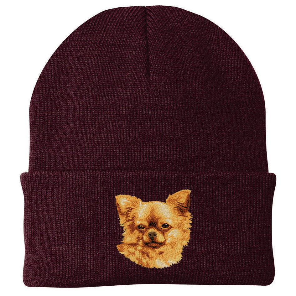 Chihuahua Embroidered Beanie