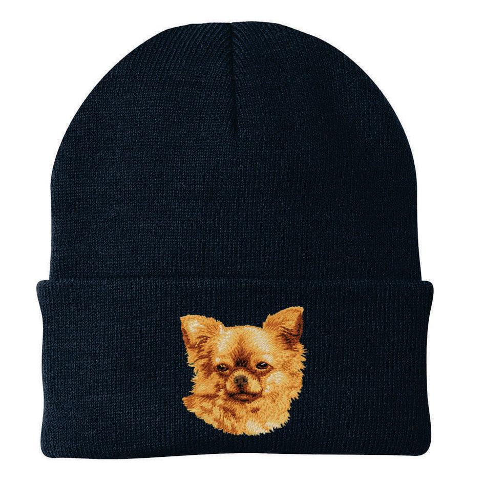 Chihuahua Embroidered Beanie