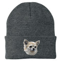 Chihuahua Embroidered Beanie