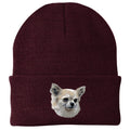 Chihuahua Embroidered Beanie
