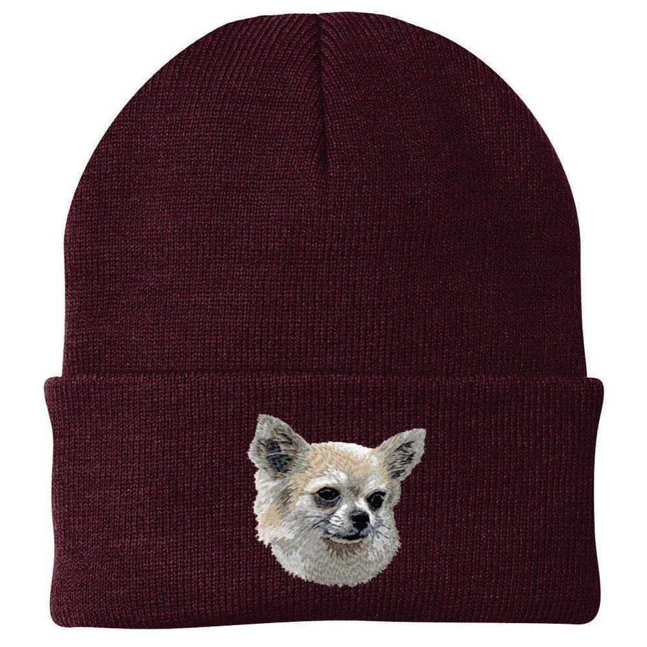 Chihuahua Embroidered Beanie