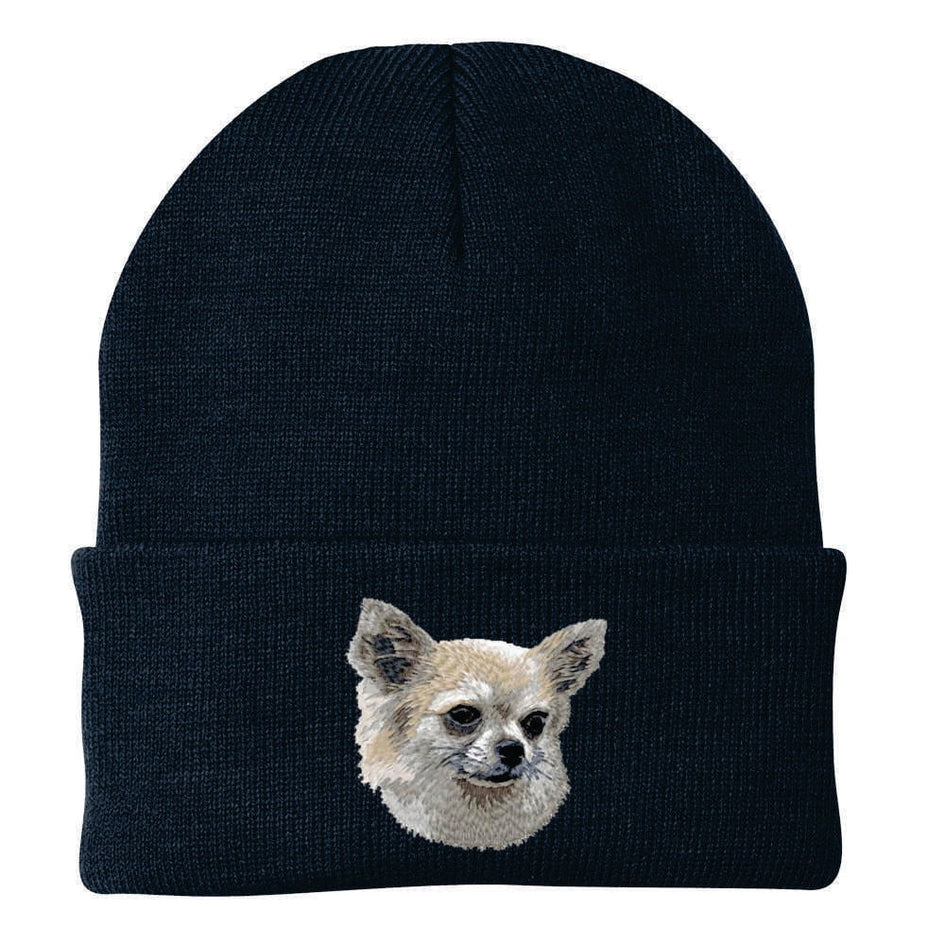 Chihuahua Embroidered Beanie