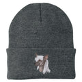 Chinese Crested Embroidered Beanie