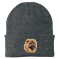 Chow Chow Embroidered Beanie
