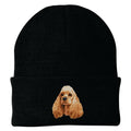 Cocker Spaniel Embroidered Beanie