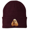 Cocker Spaniel Embroidered Beanie