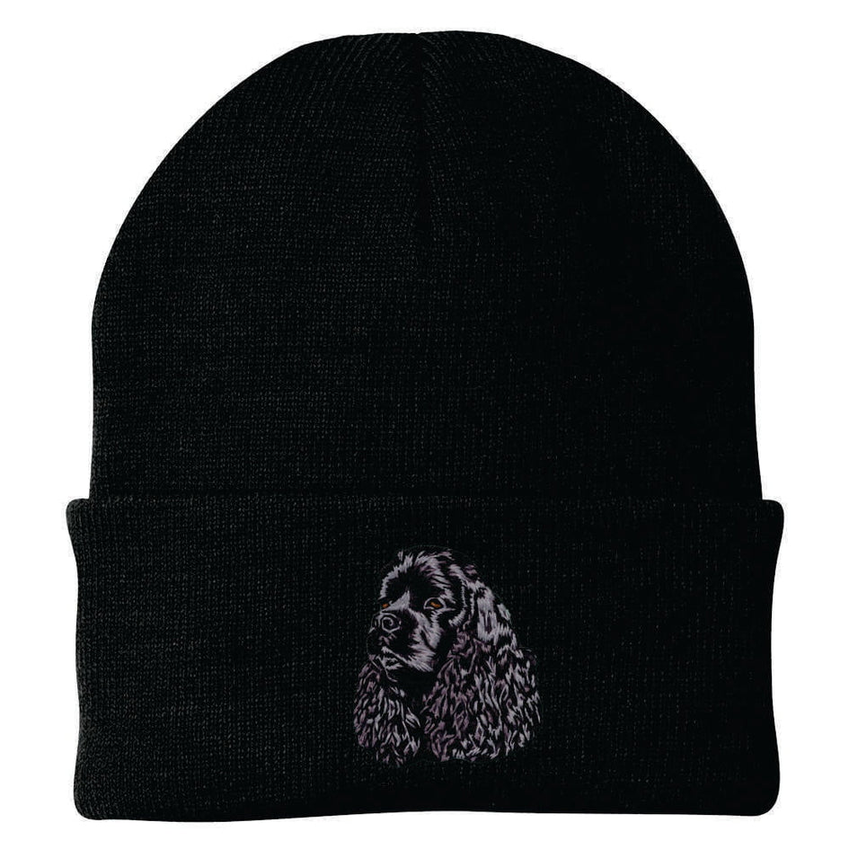 Cocker Spaniel Embroidered Beanie