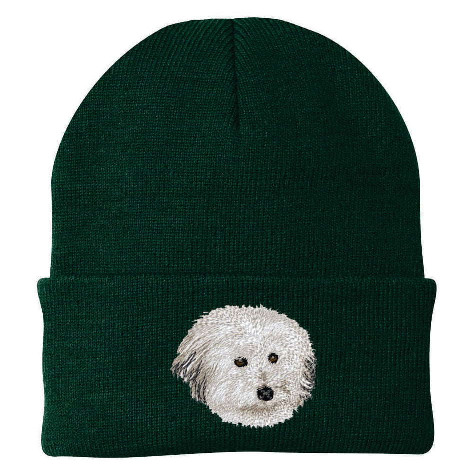 Coton de Tulear Embroidered Beanie