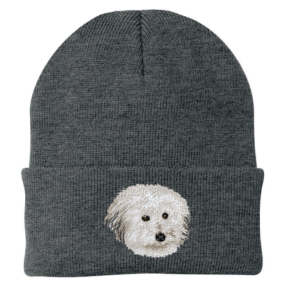 Coton de Tulear Embroidered Beanie