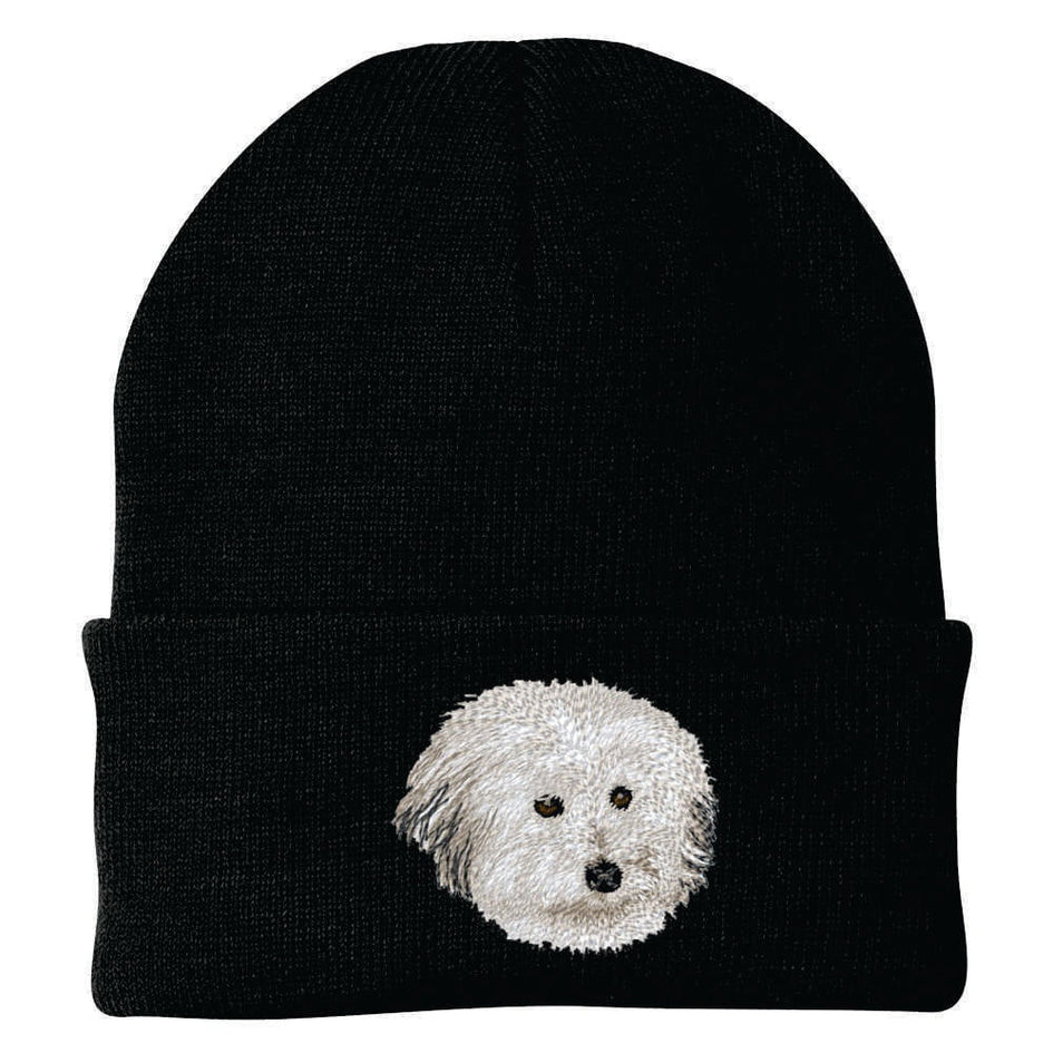 Coton de Tulear Embroidered Beanie