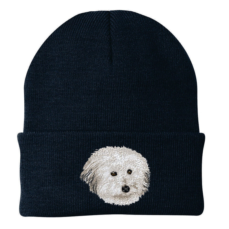 Coton de Tulear Embroidered Beanie