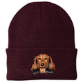 Dachshund Embroidered Beanie
