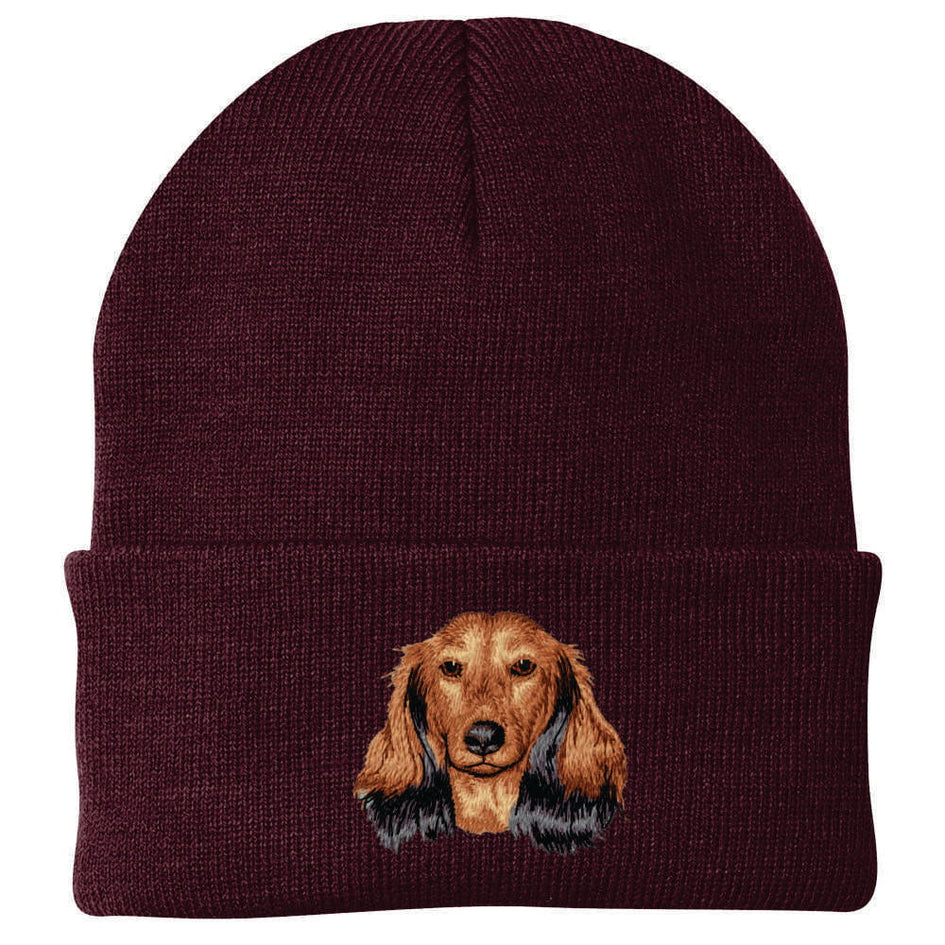 Dachshund Embroidered Beanie