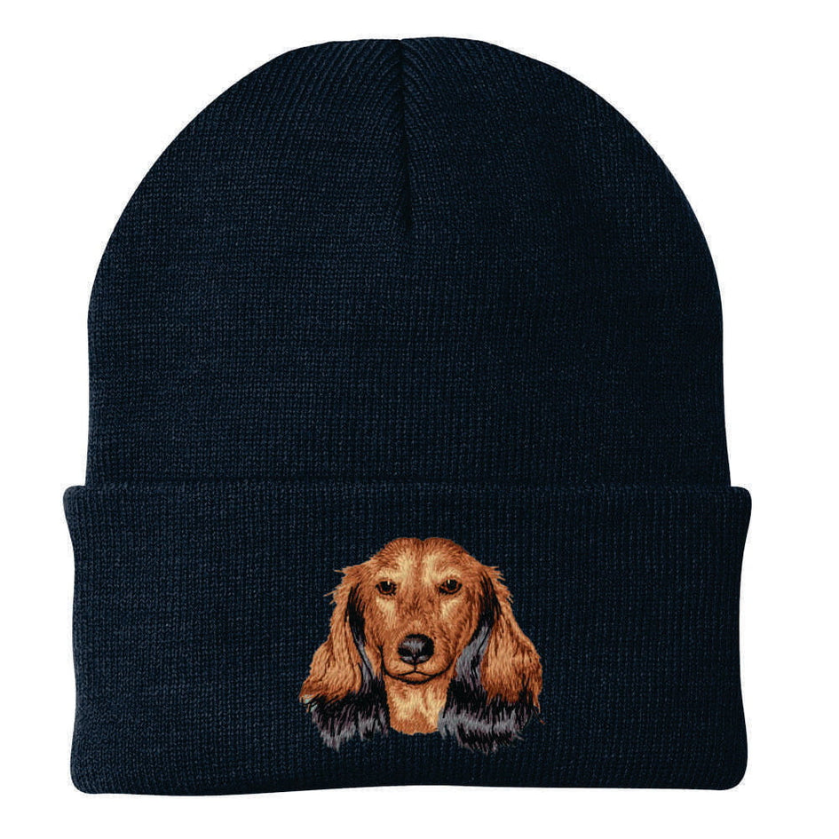 Dachshund Embroidered Beanie
