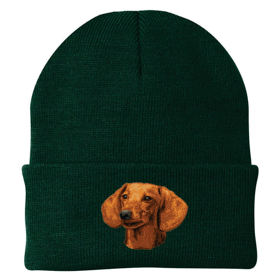 Dachshund Embroidered Beanie