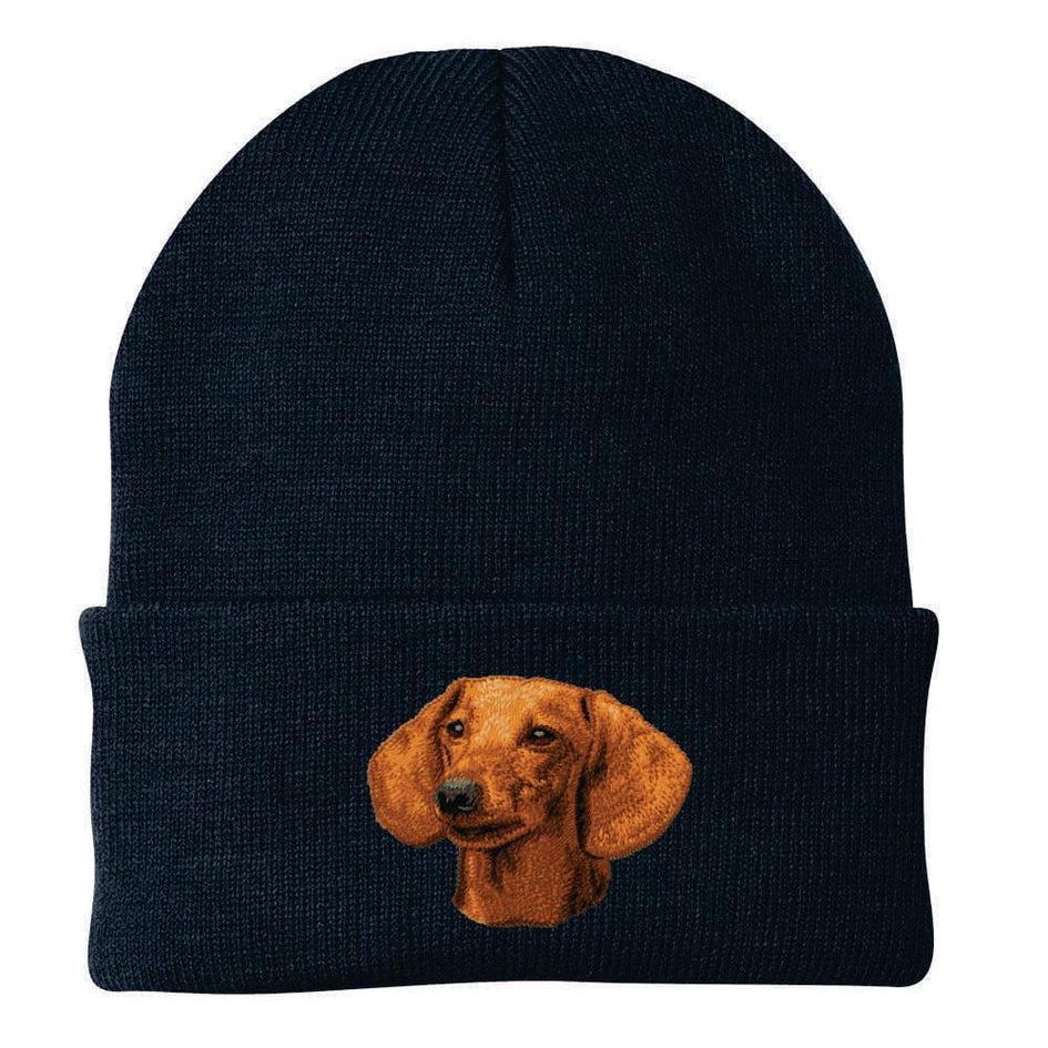 Dachshund Embroidered Beanie