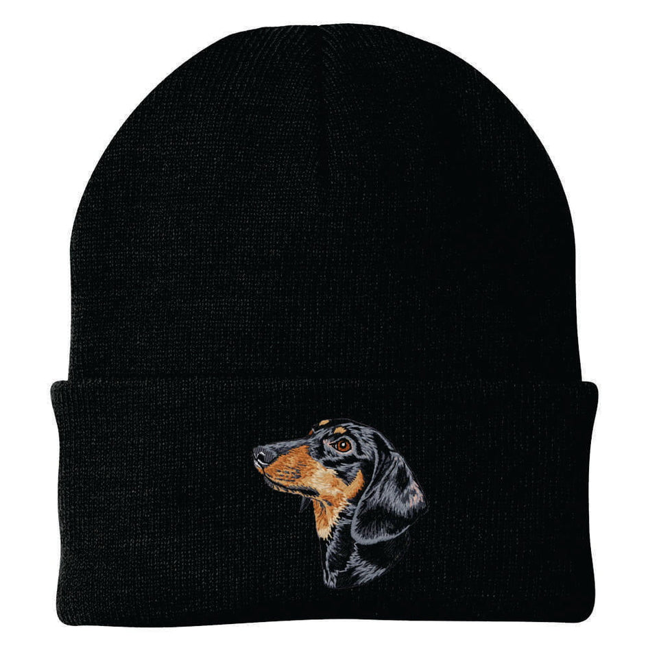 Dachshund Embroidered Beanie