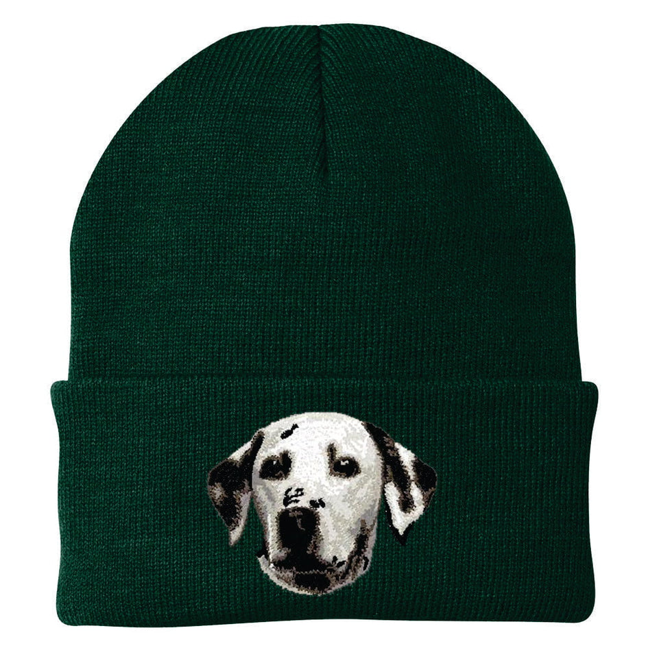 Dalmatian Embroidered Beanie
