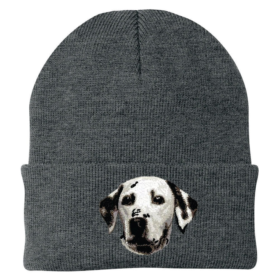 Dalmatian Embroidered Beanie