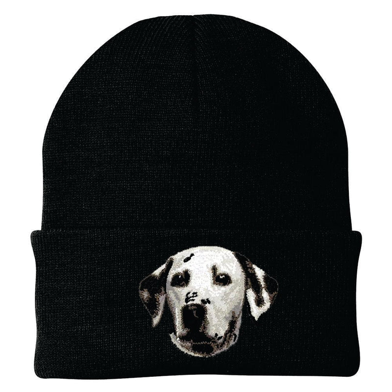 Dalmatian Embroidered Beanie
