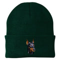 Doberman Pinscher Embroidered Beanie