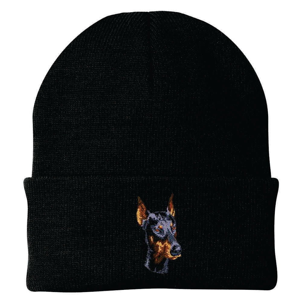Doberman Pinscher Embroidered Beanie | AKC Shop