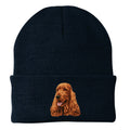 English Cocker Spaniel Embroidered Beanie