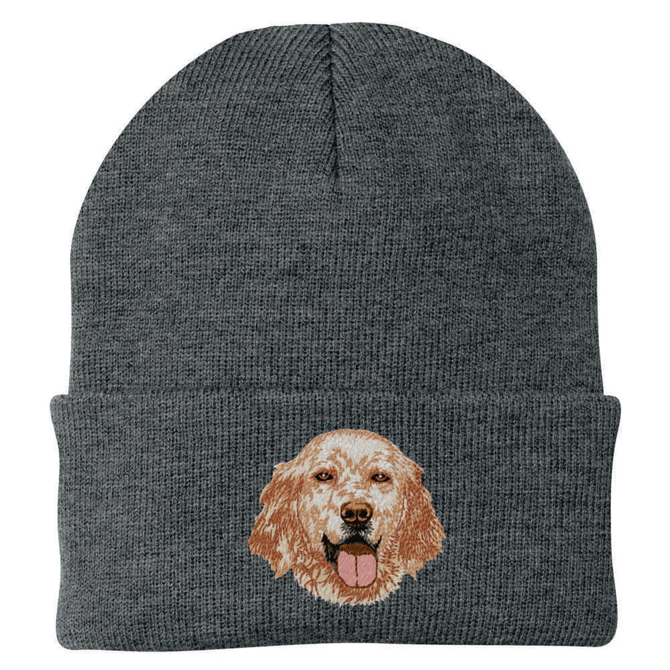English Setter Embroidered Beanie