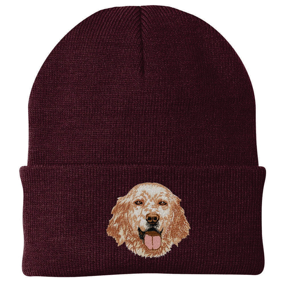 English Setter Embroidered Beanie