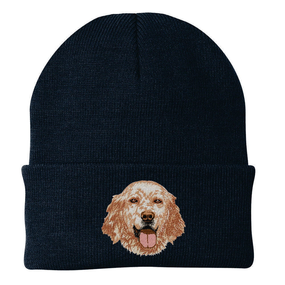English Setter Embroidered Beanie