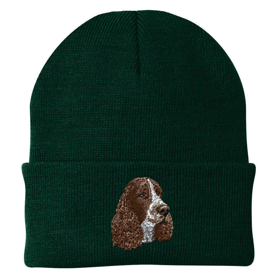 English Springer Spaniel Embroidered Beanie