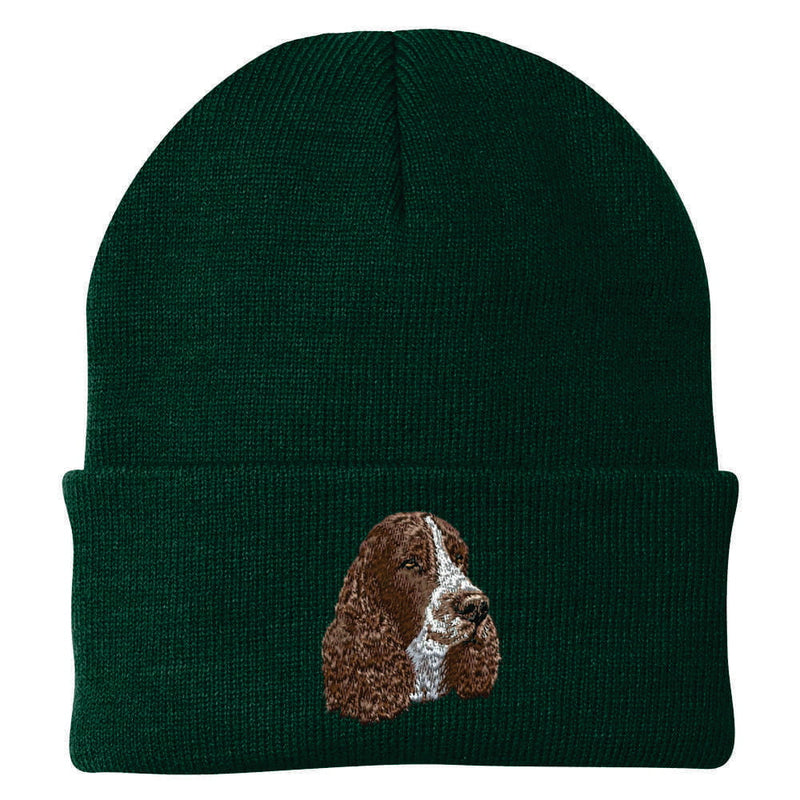 English Springer Spaniel Embroidered Beanie