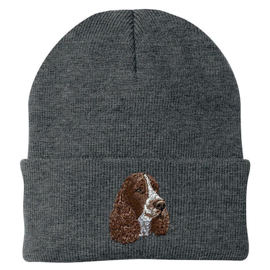English Springer Spaniel Embroidered Beanie