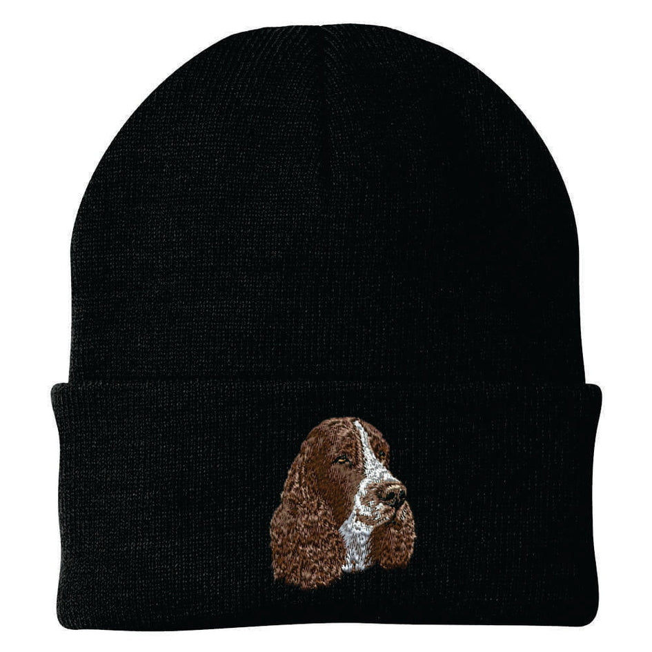 English Springer Spaniel Embroidered Beanie