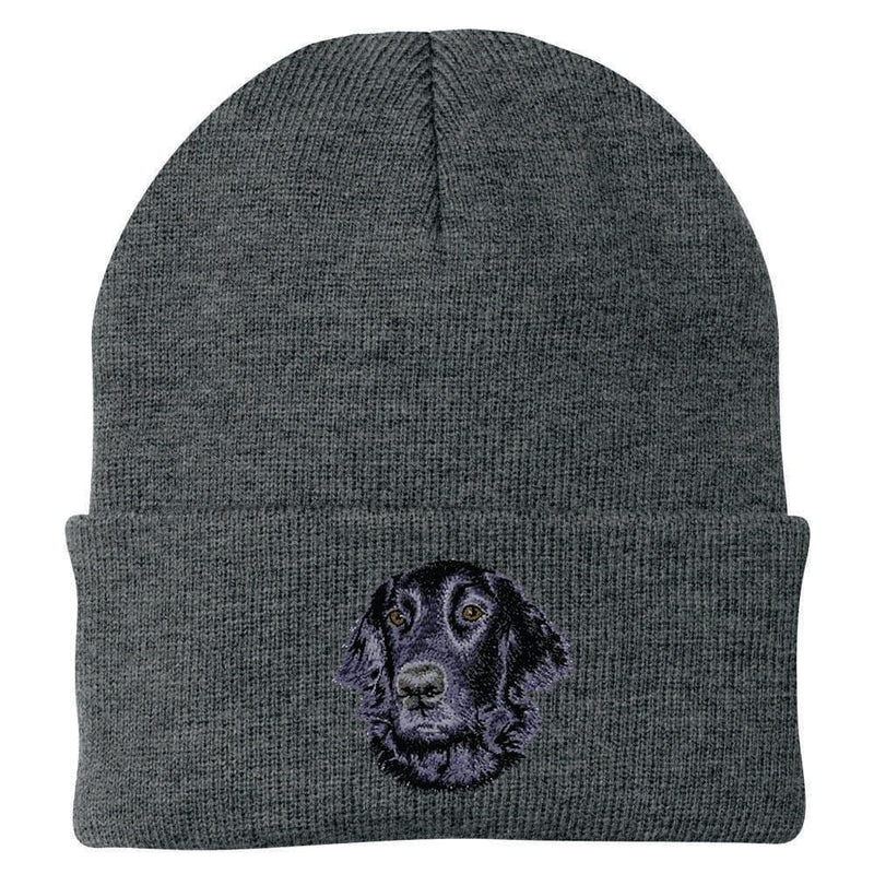 Flat-Coated Retriever Embroidered Beanie