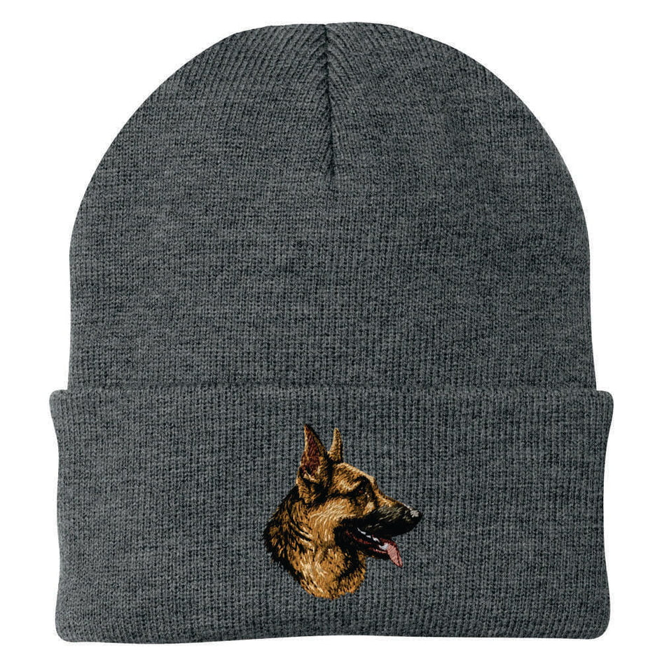 German Shepherd Dog Embroidered Beanie