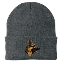 German Shepherd Dog Embroidered Beanie