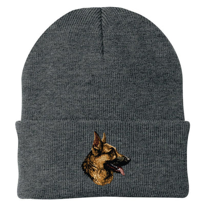 German Shepherd Dog Embroidered Beanie