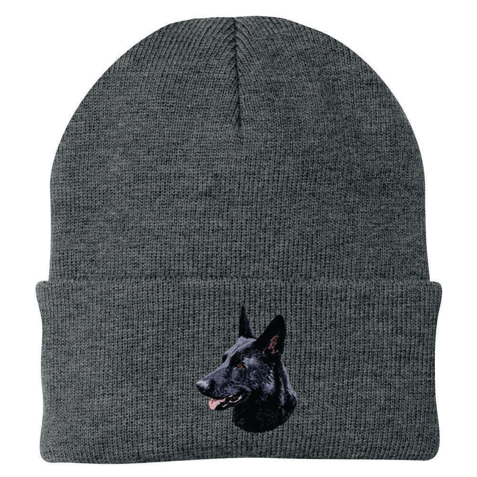 German Shepherd Dog Embroidered Beanie