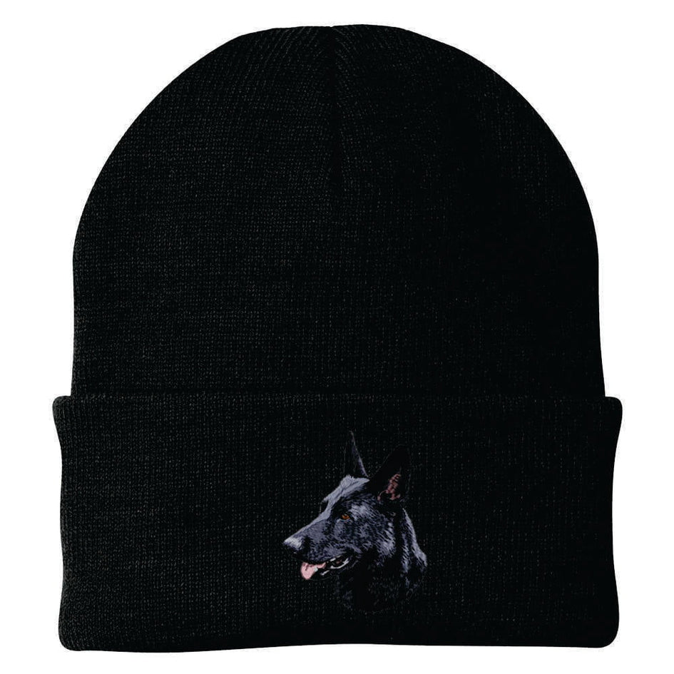 German Shepherd Dog Embroidered Beanie