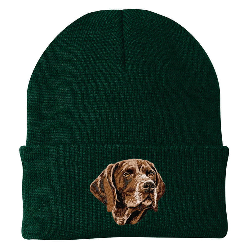 German Wirehaired Pointer Embroidered Beanie