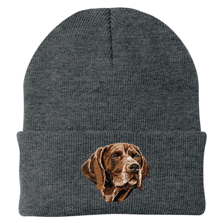 German Wirehaired Pointer Embroidered Beanie