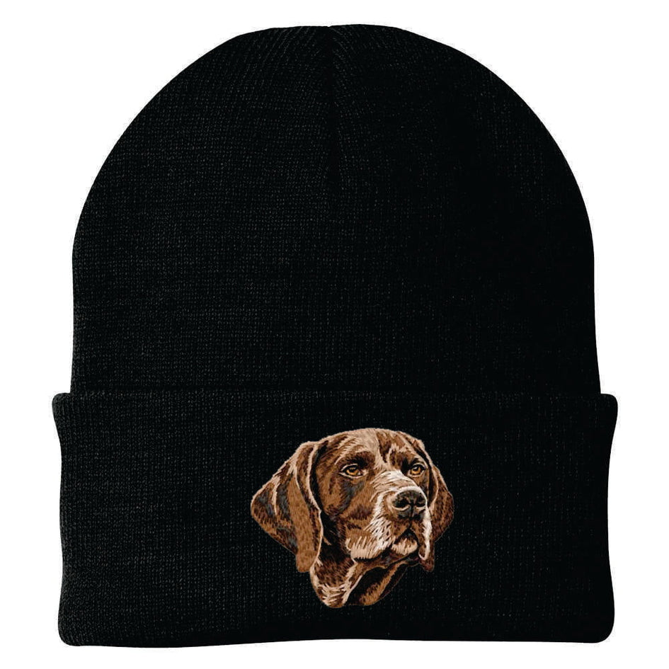 German Wirehaired Pointer Embroidered Beanie