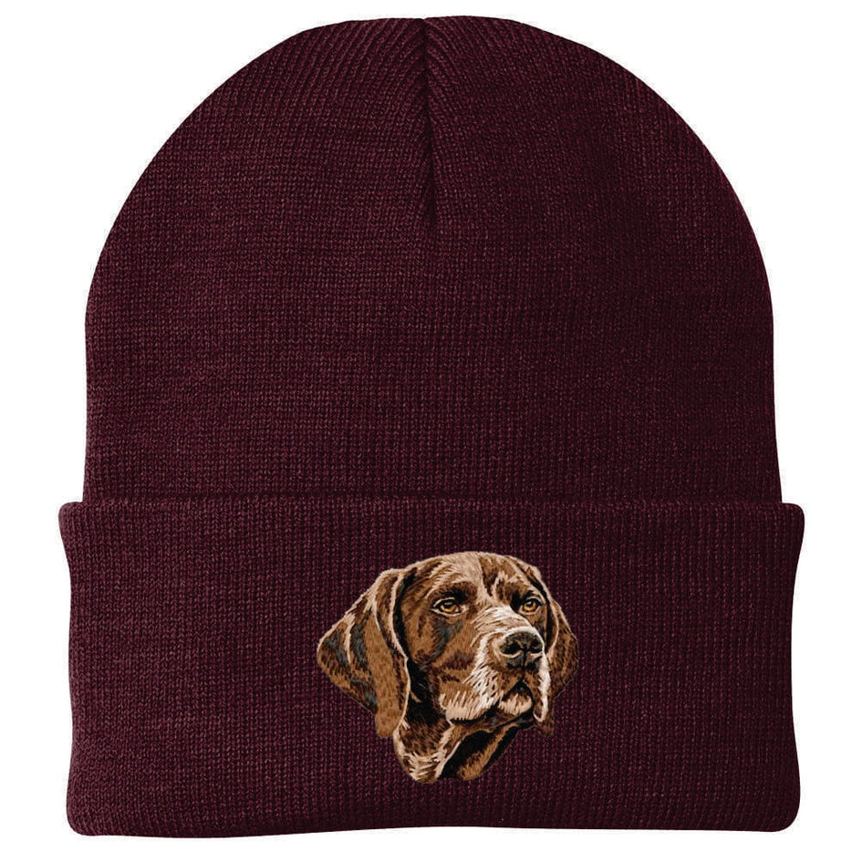 German Wirehaired Pointer Embroidered Beanie