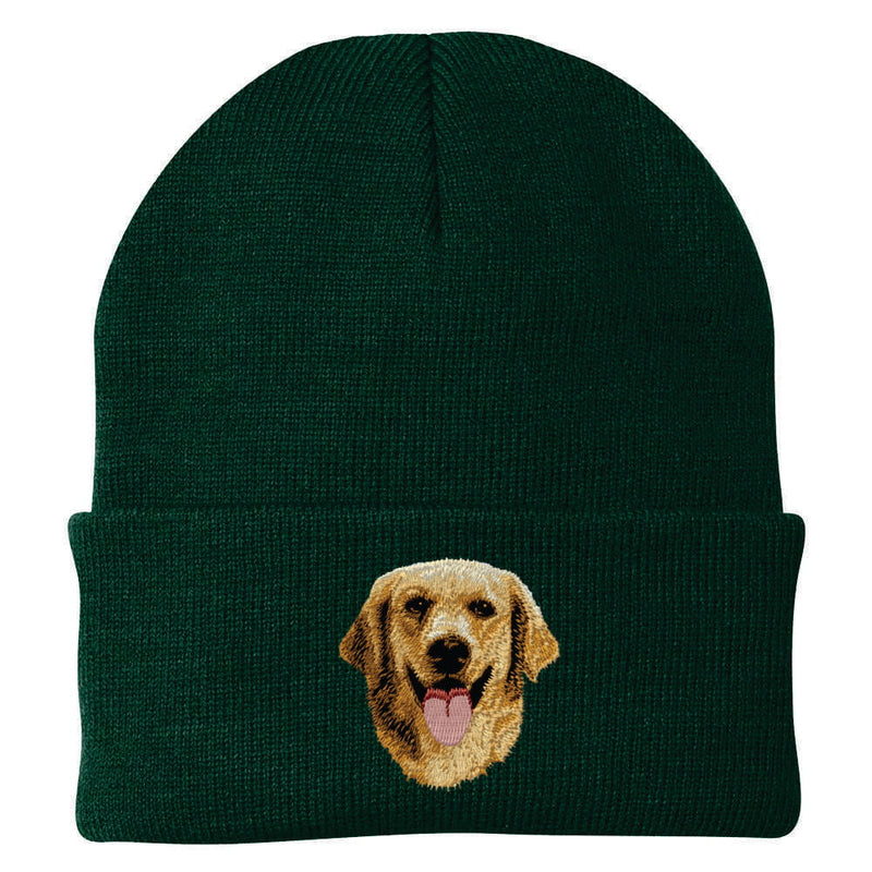 Golden Retriever Embroidered Beanie