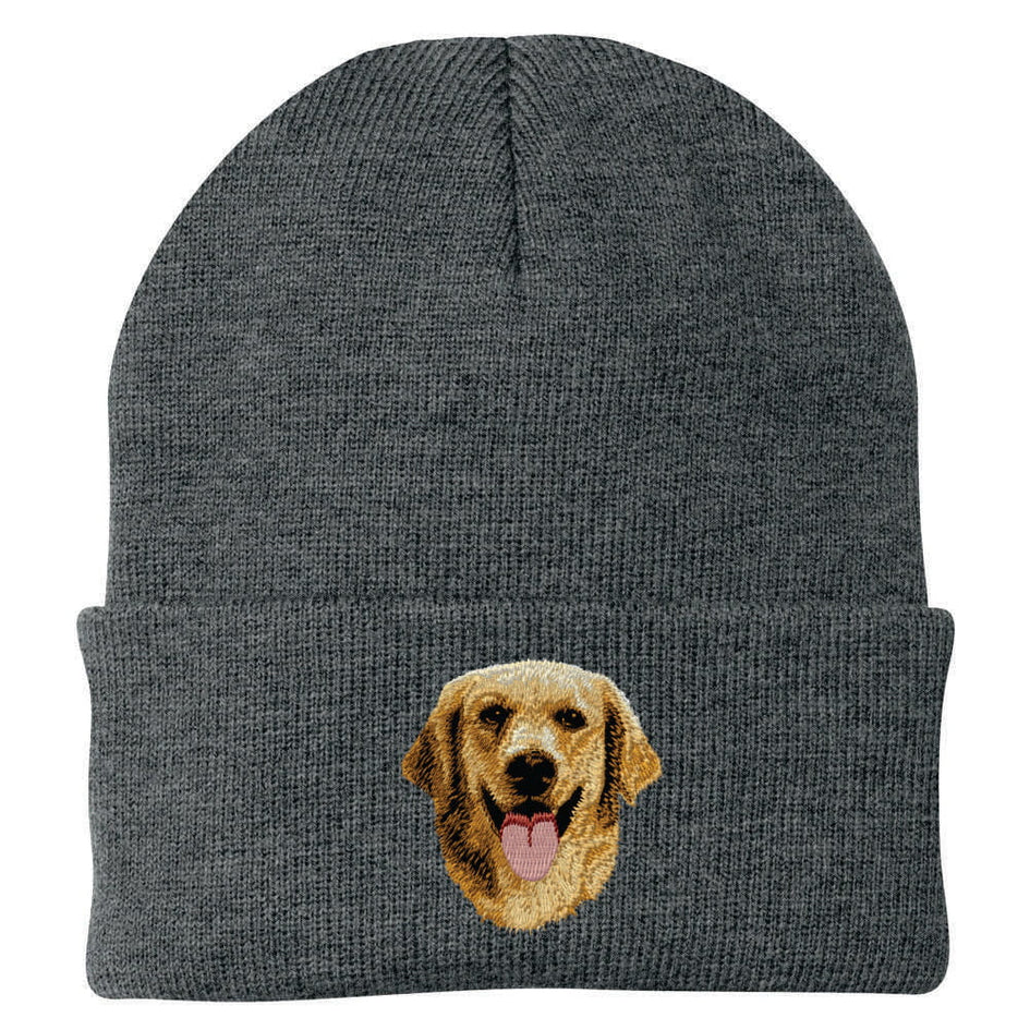 Golden Retriever Embroidered Beanie