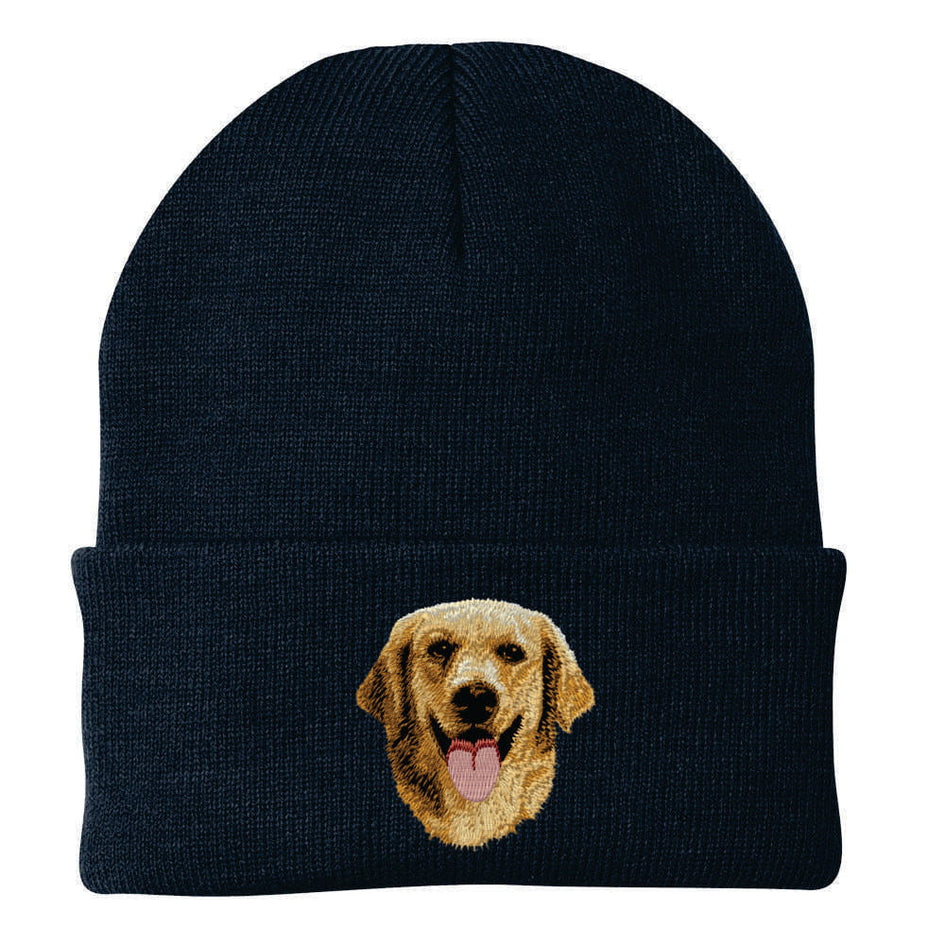 Golden Retriever Embroidered Beanie