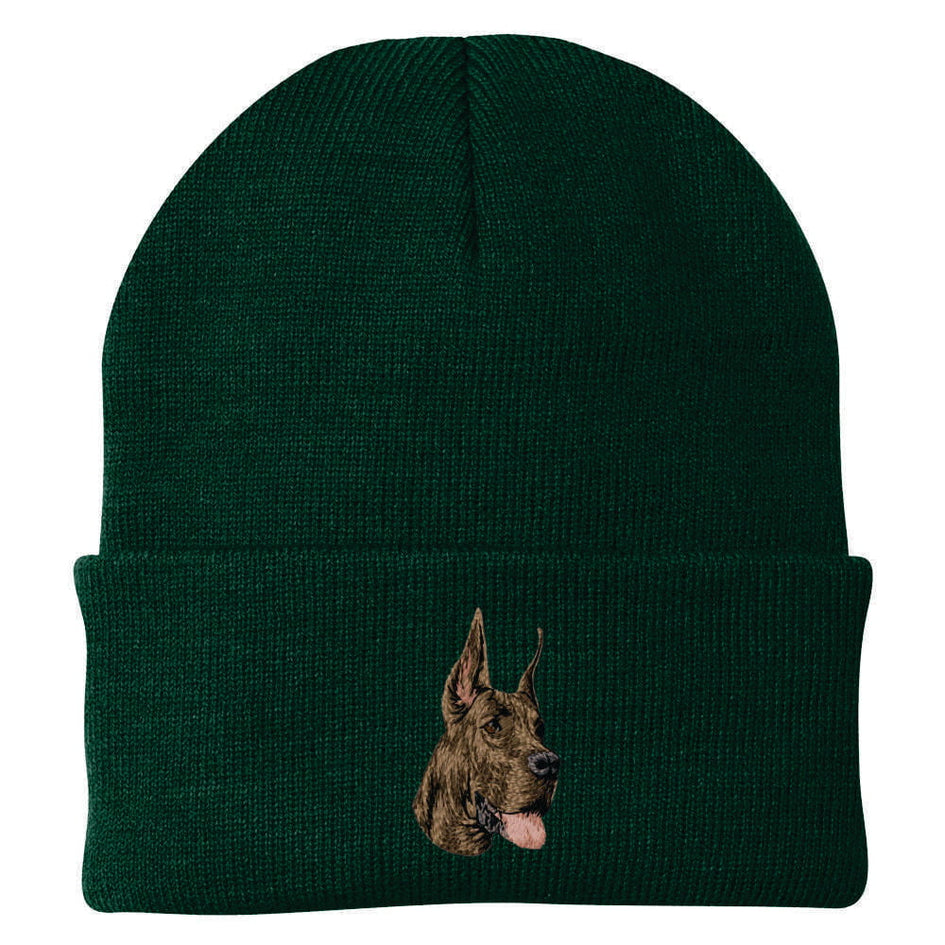 Great Dane Embroidered Beanie