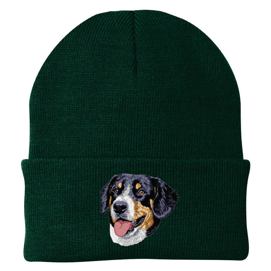 Greater Swiss Mountain Dog Embroidered Beanie